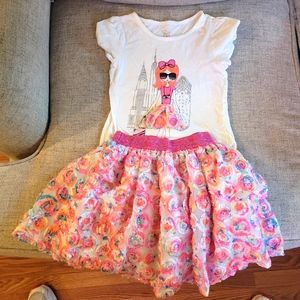 2 piece set 5/6 girls
